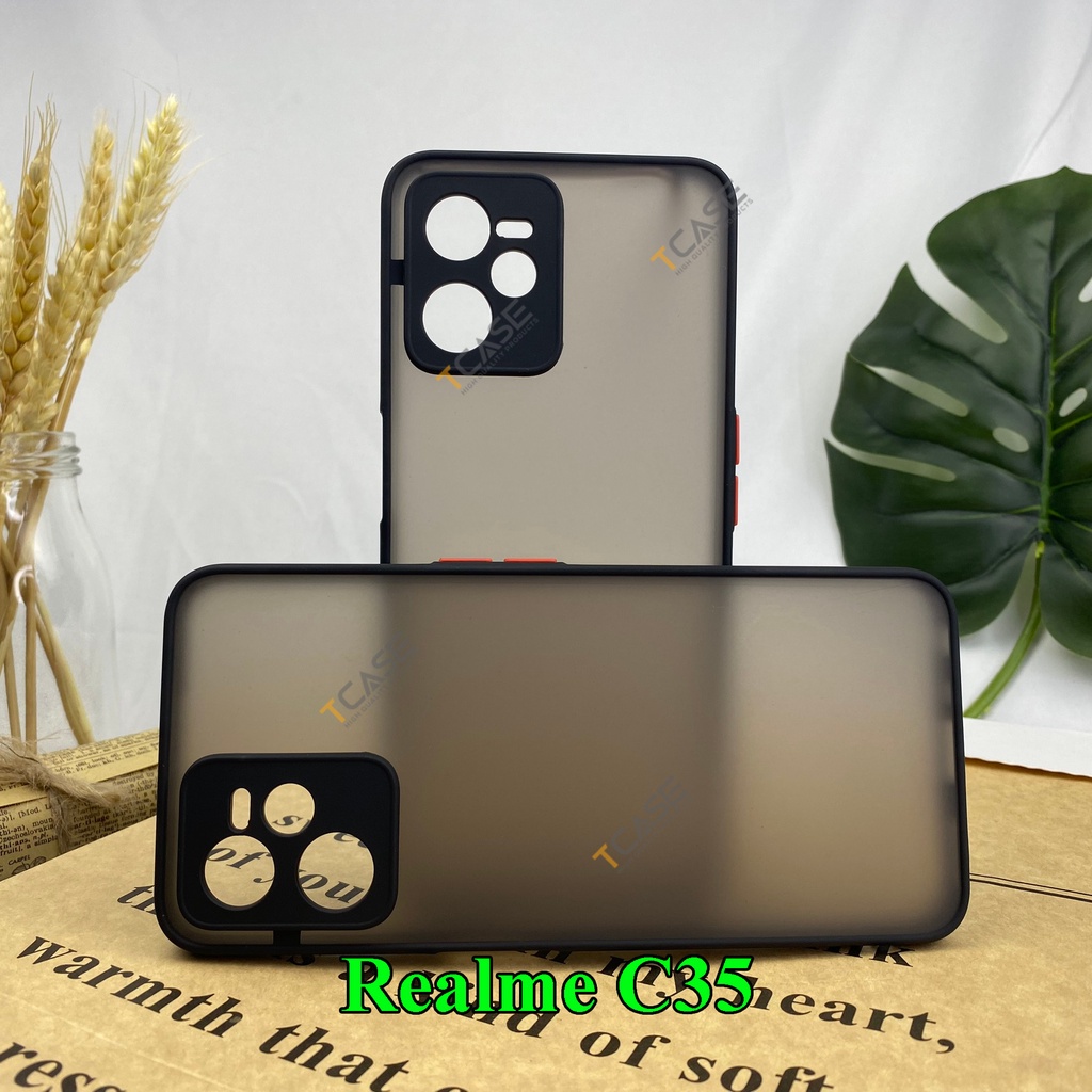 Ốp lưng Realme 11, 10 4G, 11 Pro, 11 Pro+ 9 4G, 9 5G, 9i, 9 Pro, 9 Pro Plus, C35 - Ốp Basic nhám chống sốc bảo vệ camera
