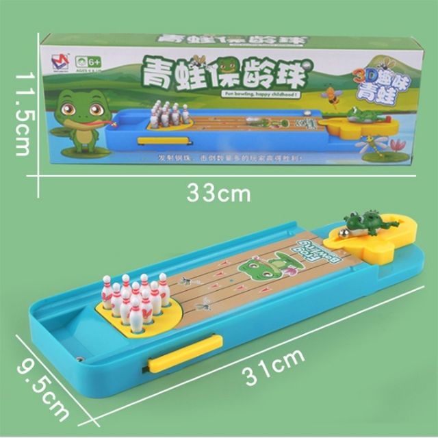 Ếch bắn bi ( Frog bowling)