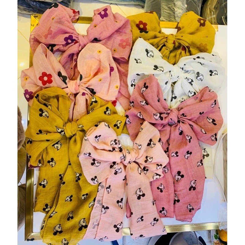 Khăn Mickey mềm mại cho cả bé trai và bé gái