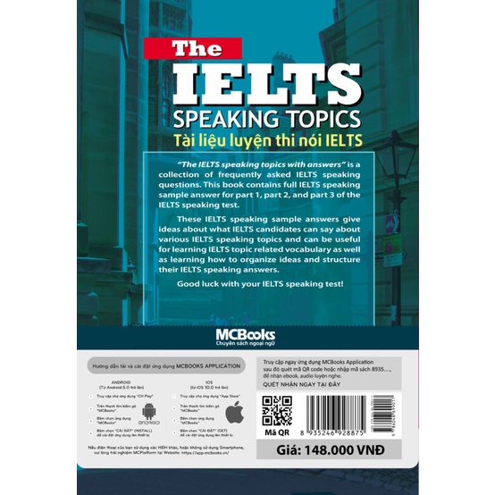 Sách - Tài liệu luyện thi nói IELTS – The IELTS Speaking Topics