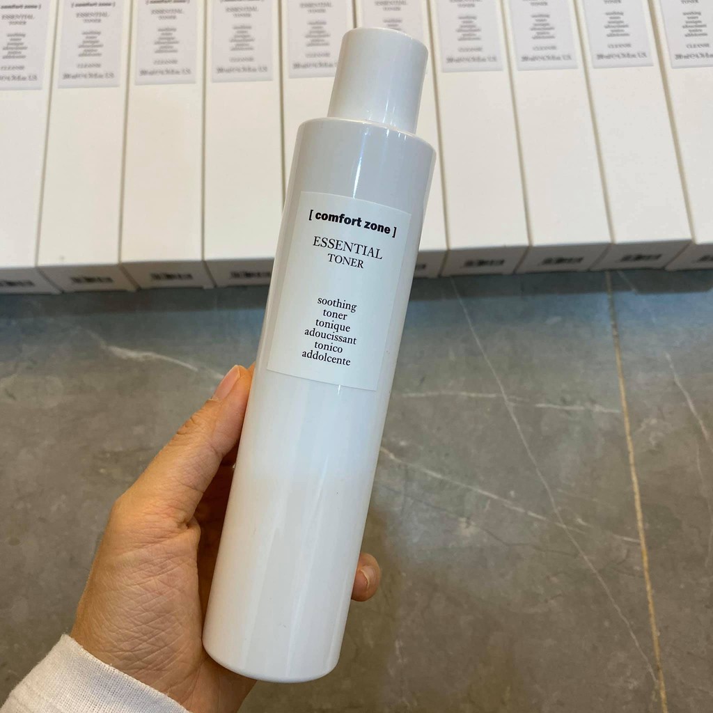 Toner Giúp Cân Bằng Độ Ẩm và Làm Mềm Da Comfort Zone Essential Toner
