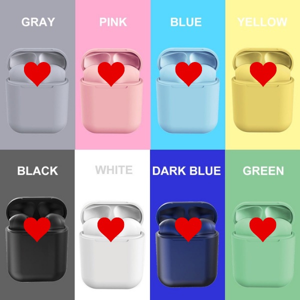 Tai Nghe Không Dây Bluetooth 5.0 inPods 12 i7 i12 TWS inPods12