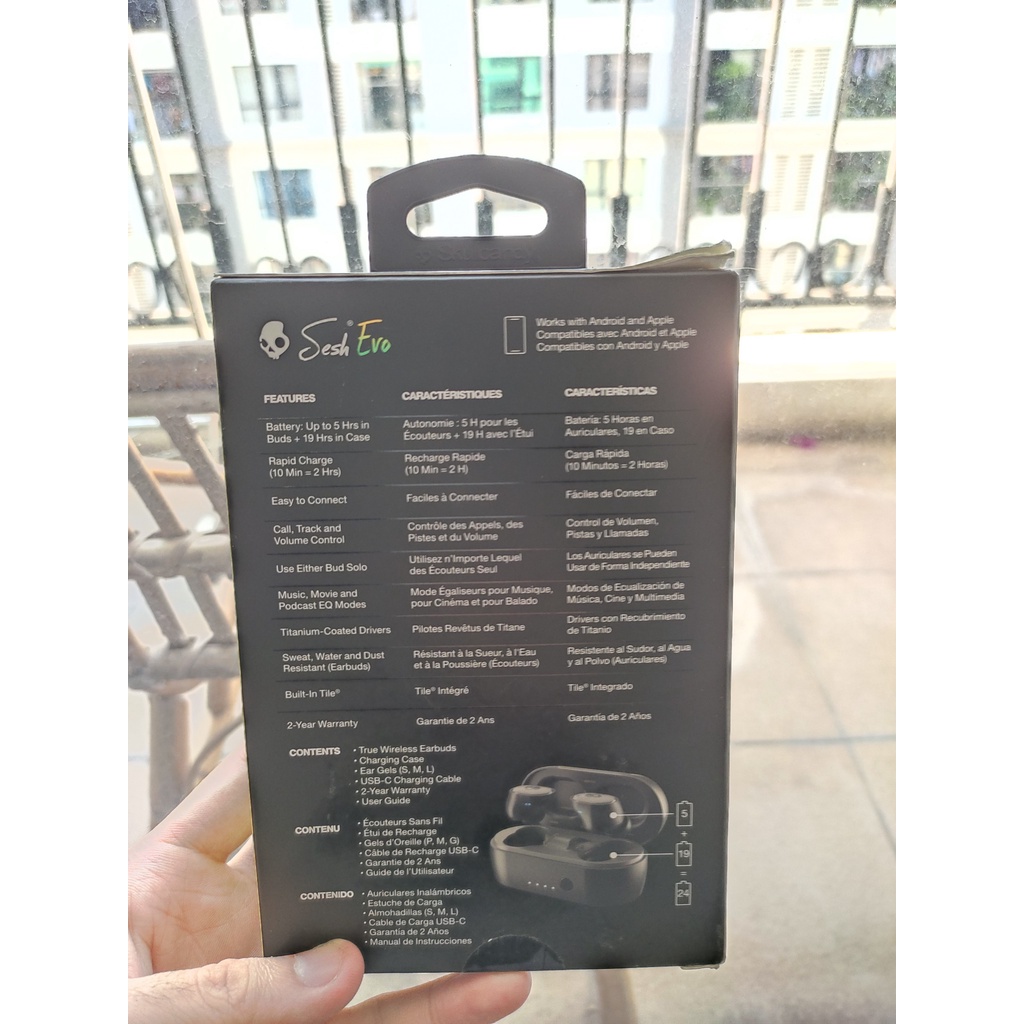Tai nghe không dây Skullcandy Sesh Evo, Sesh XT Evo, Sesh XT, Indy Evo