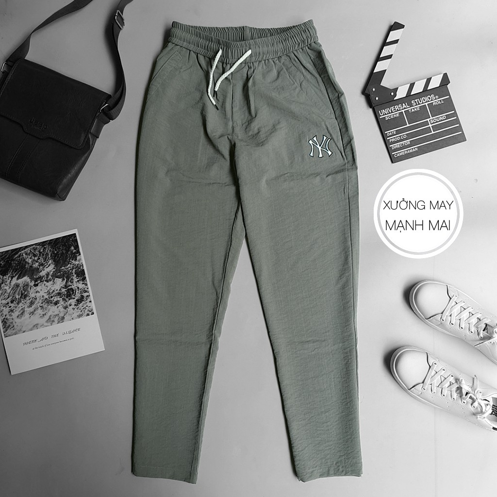 Quần dài nam ống suông, chất liệu đũi xước cao cấp, mã TA07 | BigBuy360 - bigbuy360.vn