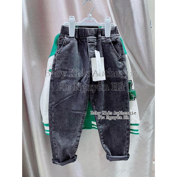Quần jeans shinny siêu mềm bé trai sz 6y 7y 8y 10y