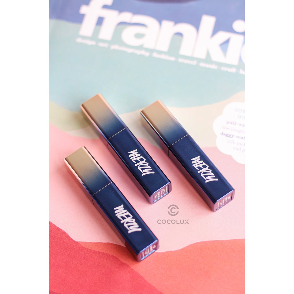 MERZY HOILDAY LIMITED EDITION VELVET TINT SEASON 3-[COCOLUX] | Thế Giới Skin Care