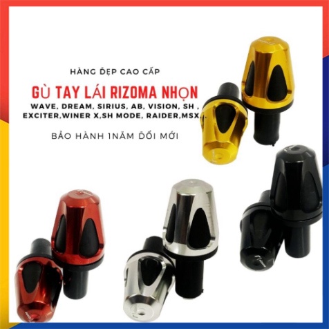 Gù Tay Lái Xe Máy Rizoma,Gù Tay Lái EX 150, SH , Winner, Wave, Dream