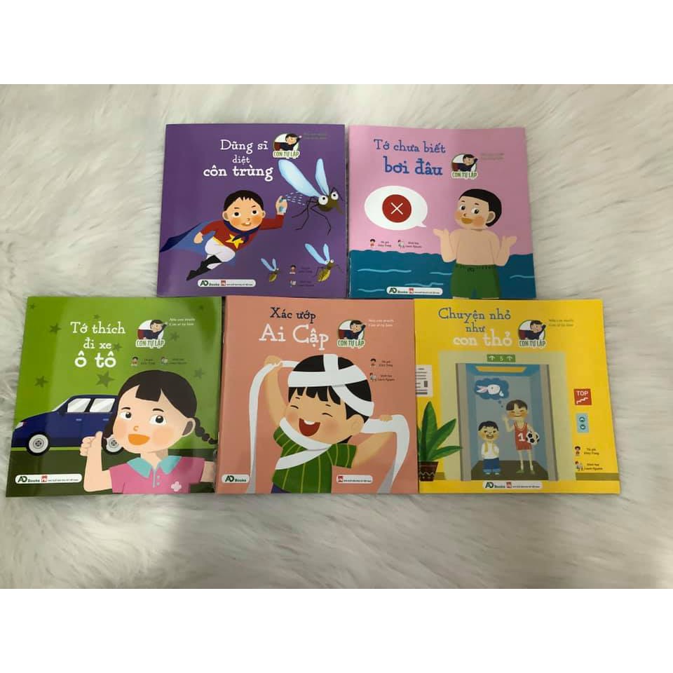 Sách - Bộ 5 cuốn Dạy con tự lập | BigBuy360 - bigbuy360.vn