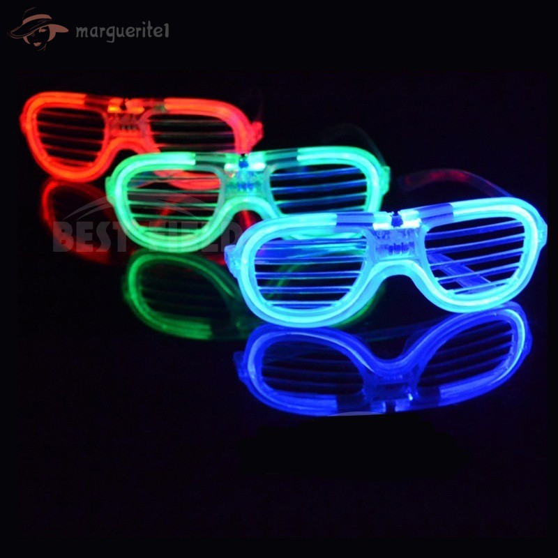 Kính mắt gọng đèn LED 3 chế độ phát sáng màu sắc tùy chọn dùng khi đi tiệc