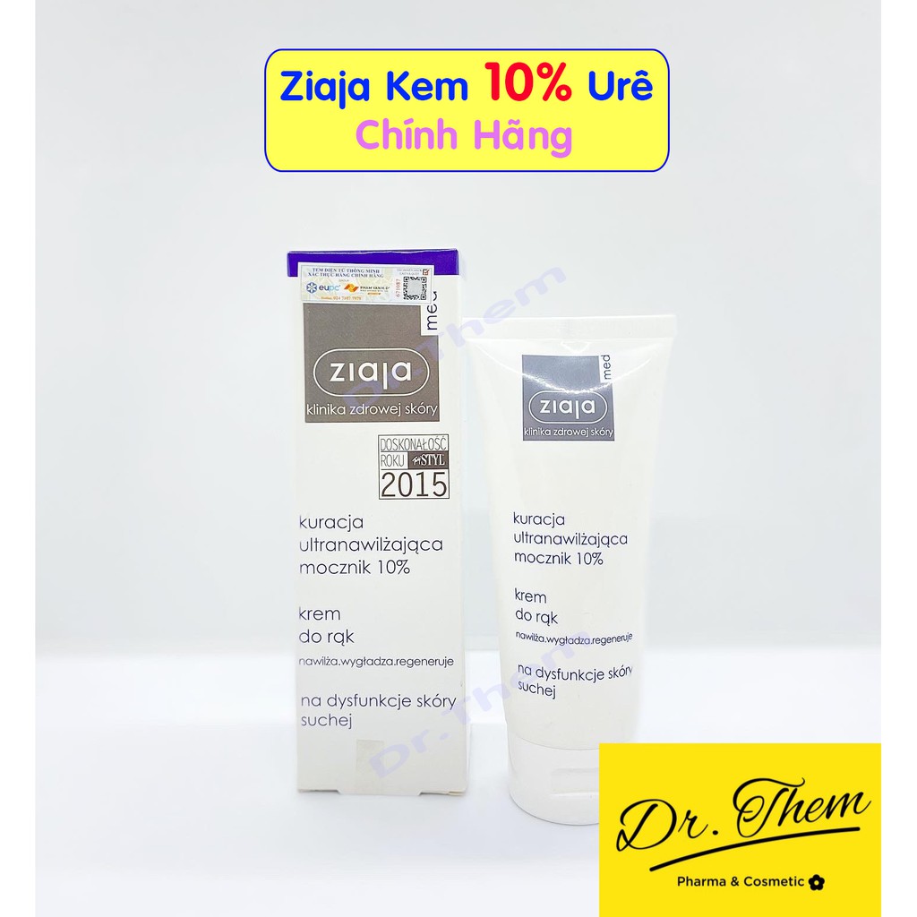 ✅[CHÍNH HÃNG] Ziaja Med Kem Dưỡng Mềm Da 10% Urê - Ziaja Med 10% Urea Cream 100ml - Ziaja 10% Ure