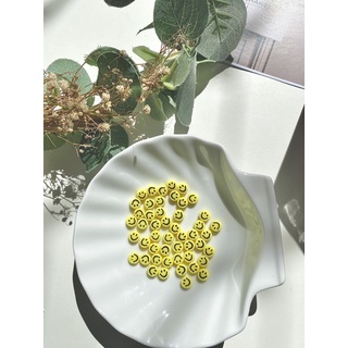 Hạt mặt cười vàng 4mm