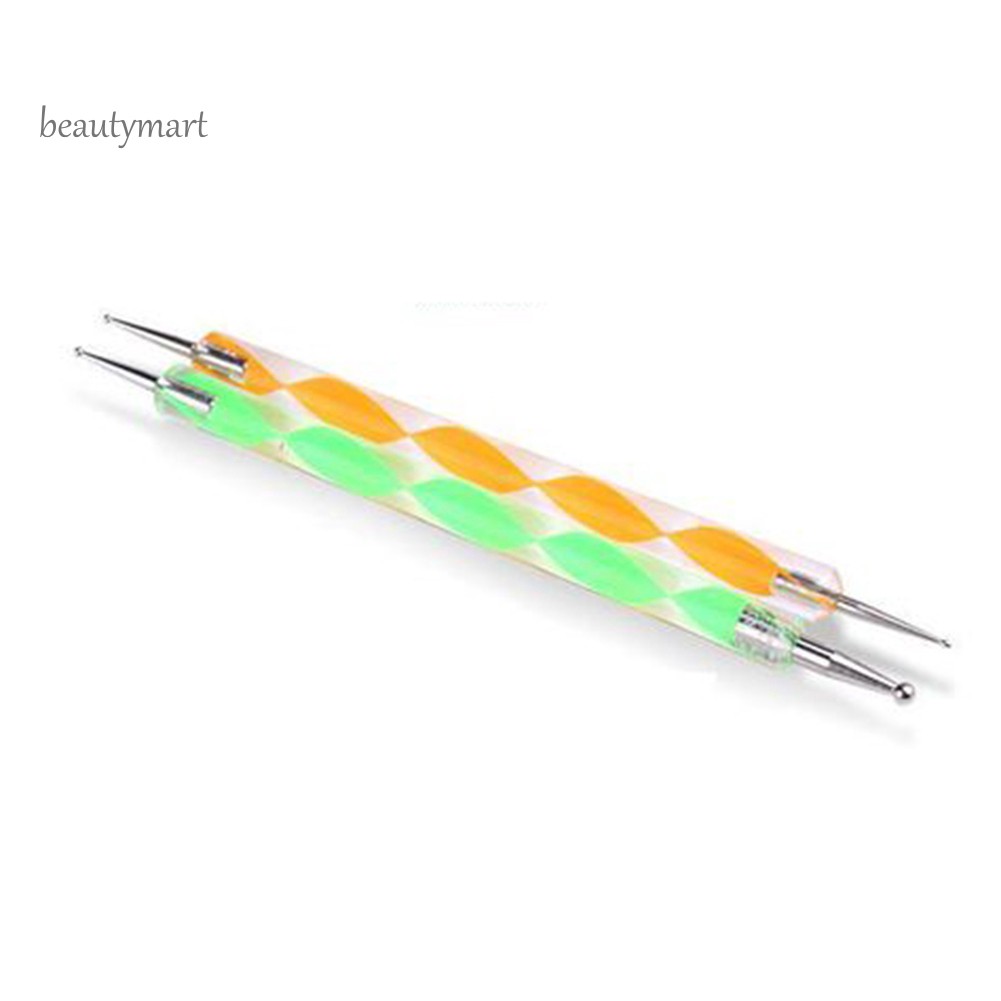 [Hàng mới về] Bộ dụng cụ 20 món gồm bút chấm và cọ chuyên nghiệp dùng cho trang trí móng nghệ thuật