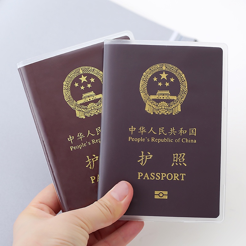 Vỏ bọc hộ chiếu - Vỏ passport trong suốt tiện dụng an toàn khi đi du lịch