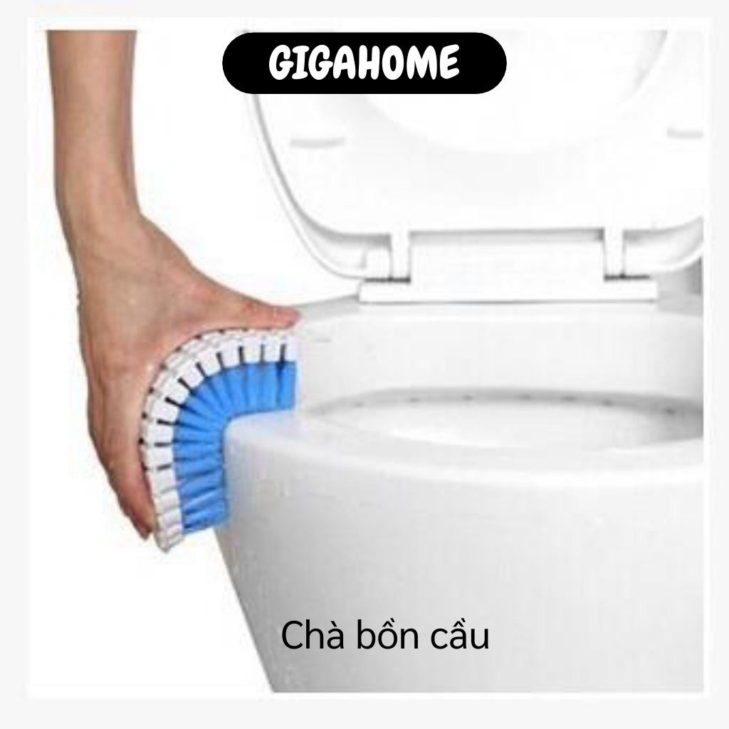 Bàn Chải Chà Sàn GIGAHOME Cọ Vệ Sinh Nhà Bếp, Nhà Tắm, Bồn Rửa Chén Có Thể Uốn Cong Siêu Tiện Lợi 3196