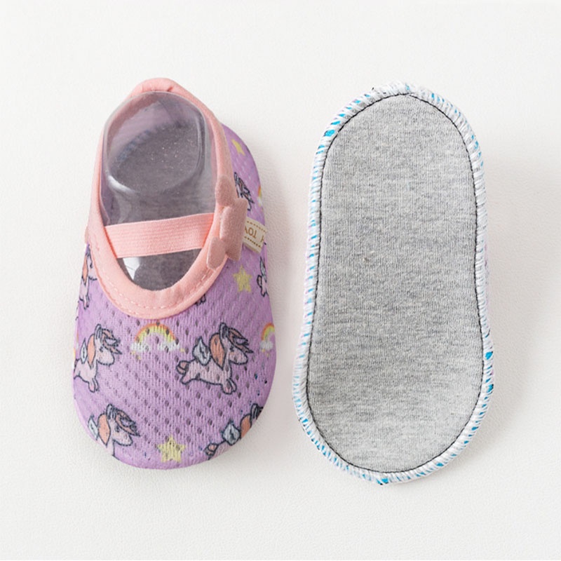 Vớ Cotton Co Giãn Chống Trượt In Họa Tiết Hoạt Hình Dễ Thương Thời Trang Mùa Hè Cho Bé Sơ Sinh
