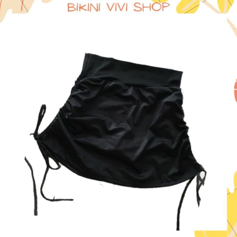 Quần Bơi Nữ, Quần Bikini Lẻ Váy Rút Dây Kín Đáo (Ko Kèm Áo) Xịn