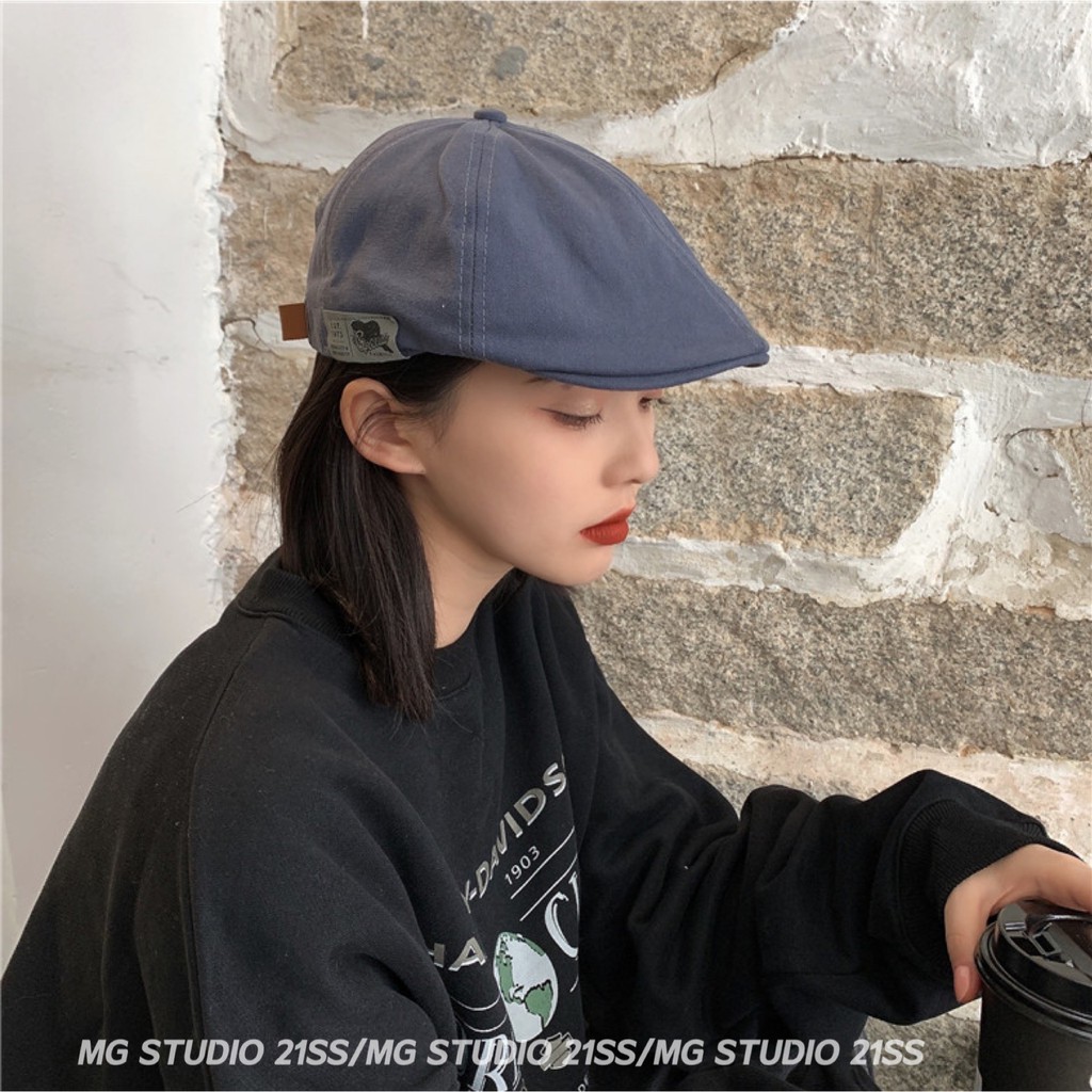  Mũ Nồi MG STUDIO Họa Tiết EST1973 Đính Bên Hông Thời Trang