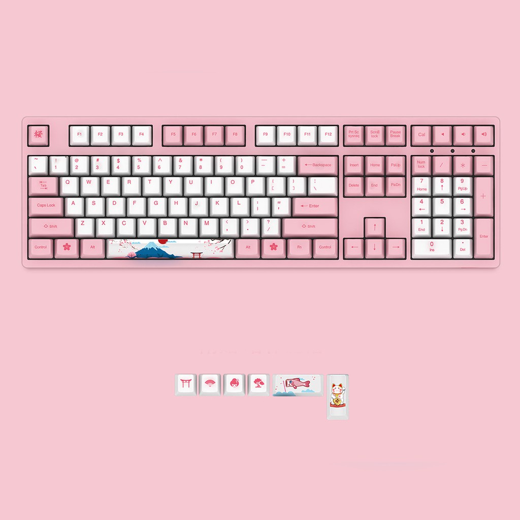 Bàn phím cơ Gaming, chơi game AKKO World Tour - Tokyo 3108 Akko switch v2