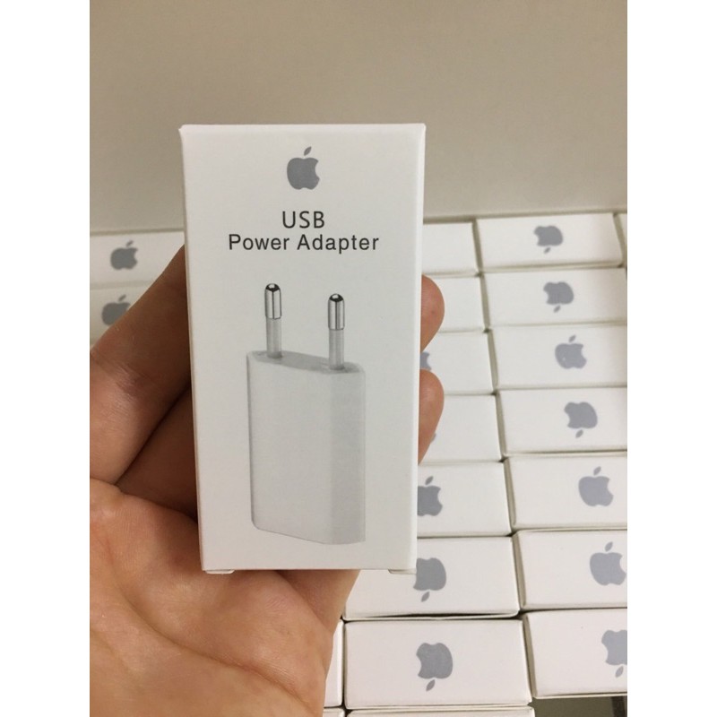 Củ Sạc Iphone Dẹt Zin Xịn 5W ⚡️Lỗi 1 đổi 1 ⚡️Sạc Nhanh Không Nóng Dùng Cho Các Dòng Iphone