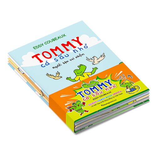 Sách - Combo Tommy Cá Sấu Nhỏ (Sách màu - Bộ 5 cuốn) (PN)