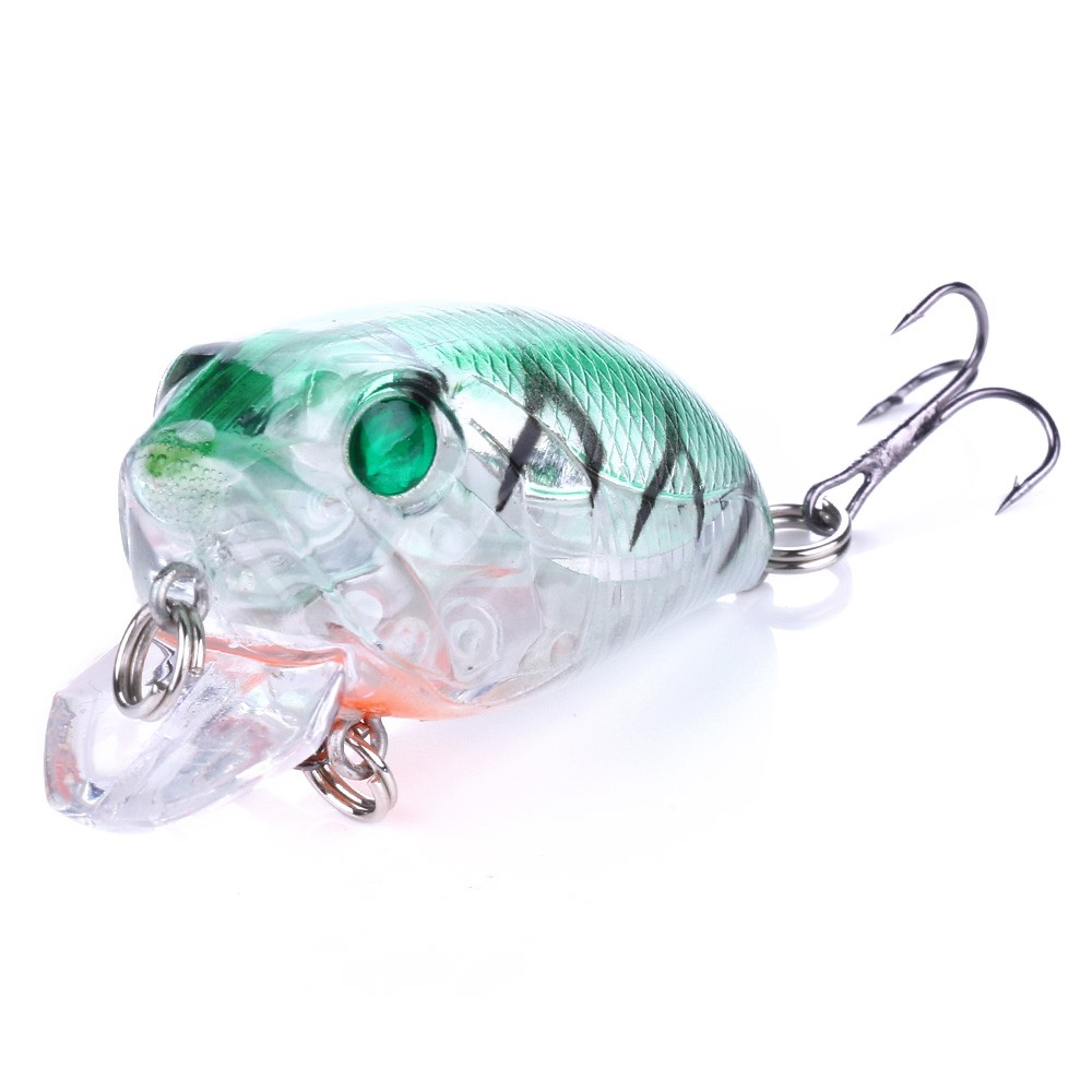 Hengjia 1PC 4.5cm 8g Crankbait Artificial swimBait Fishing floating big Fishing lure Wobblers