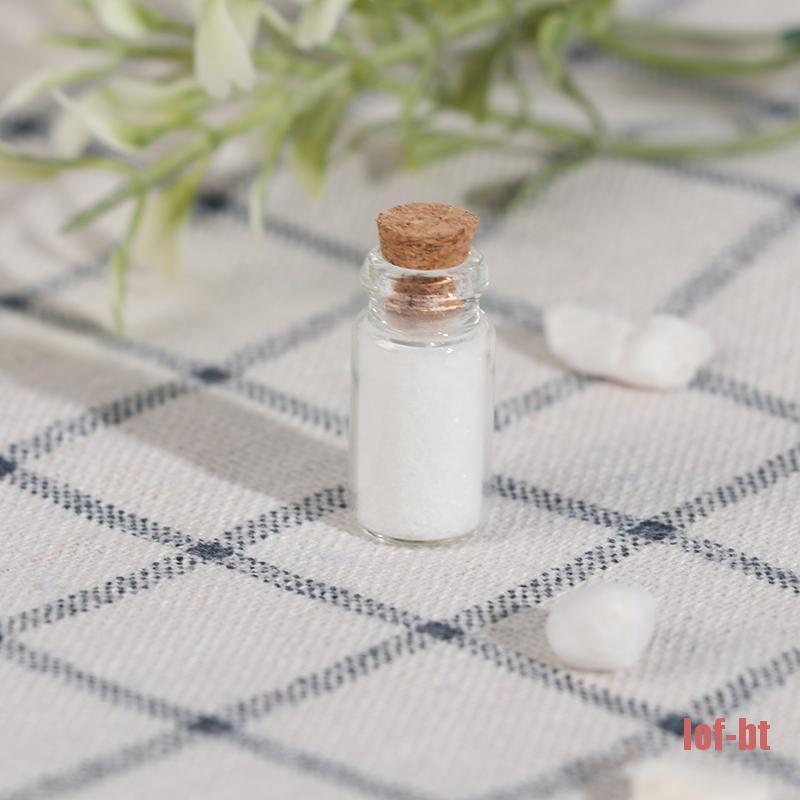 Bộ 4 Lọ Đựng Gia Vị Mini Tỉ Lệ 1 / 12 Trang Trí Nhà Búp Bê