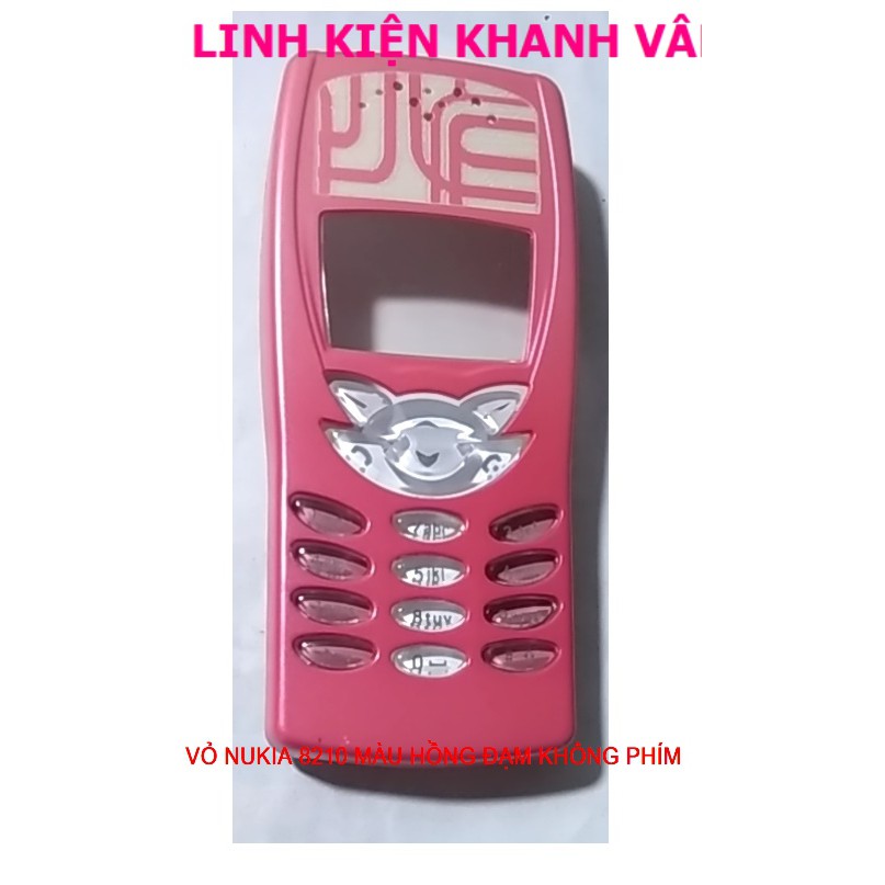 VỎ NOKIA 8210 MÀU HỒNG KHÔNG PHÍM