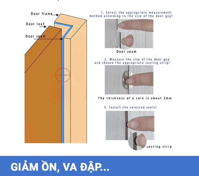 1m Ron chống ồn, chống côn trùng thế hệ mới