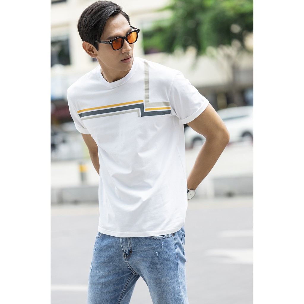 Áo thun nam BEN & TOD cotton cao cấp họa tiết phong cách đơn giản năng động S21022 | BigBuy360 - bigbuy360.vn