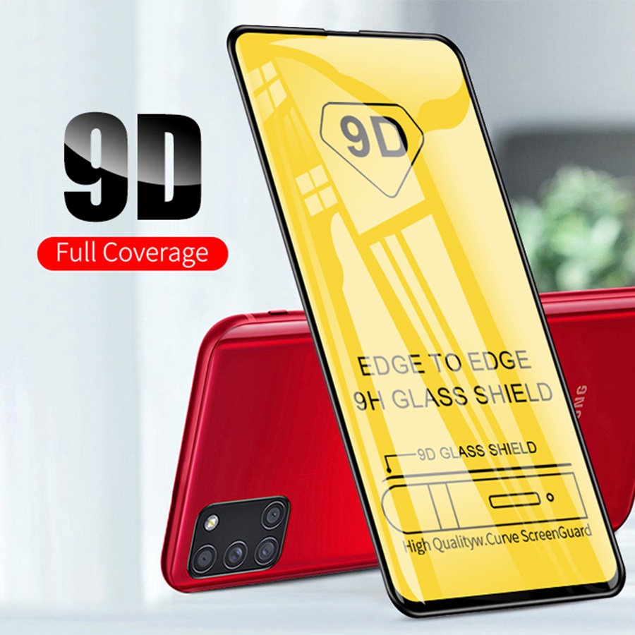 Kính cường lực Full màn 9D Cho Samsung Galaxy A14 A24 A34 A54 A04 A04S A10 A20 A30 A50 A10S A20S A30S A50S A21S A02S A03S A52S A01 A02 A03 A11 A31 A51 A71 A12 A22 A32 A42 A52 A72 A13 A23 A33 A53 A73