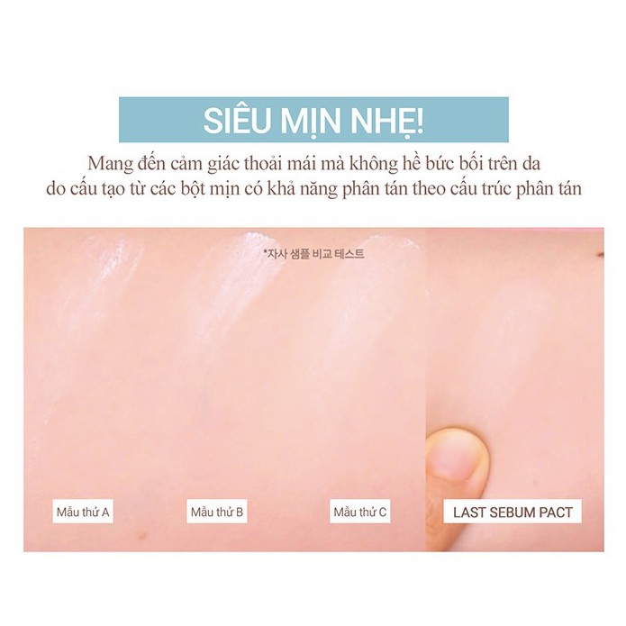 MBC Phấn phủ dạng nén Last Sebum Pact 00 Super Clear 7g | BigBuy360 - bigbuy360.vn