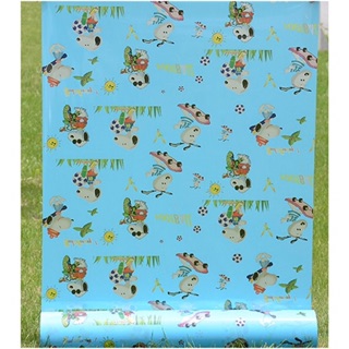Giấy dán kính hoạ tiết cún cute khổ 90cm
