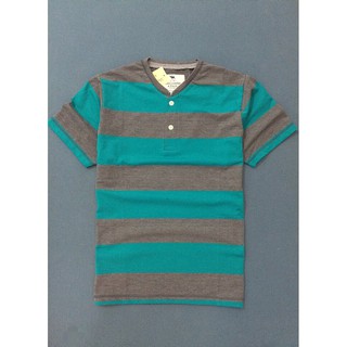Áo thun nam cổ trụ sọc vnxk thời trang cao cấp - m l xl xxl - atkc5