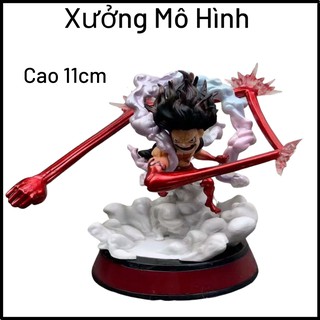 Mô Hình Luffy mũ rơm Gear 4 Snake Man - Cao 11cm