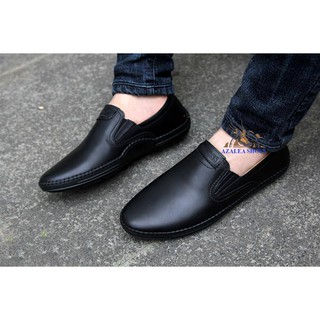 Giầy lười da bò cao cấp (cam kết da thật)GL-08