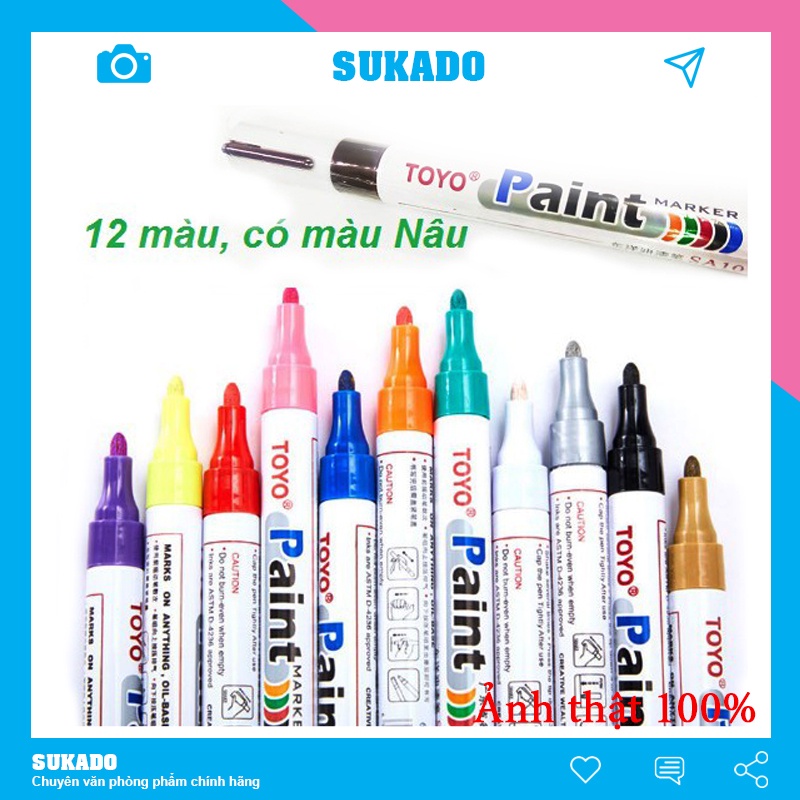 BÚT SƠN TOYO Paint Marker SA101 - Bút repaint SUKADO