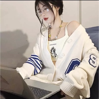 Áo cardigan chữ G màu be phong cách Hàn Quốc