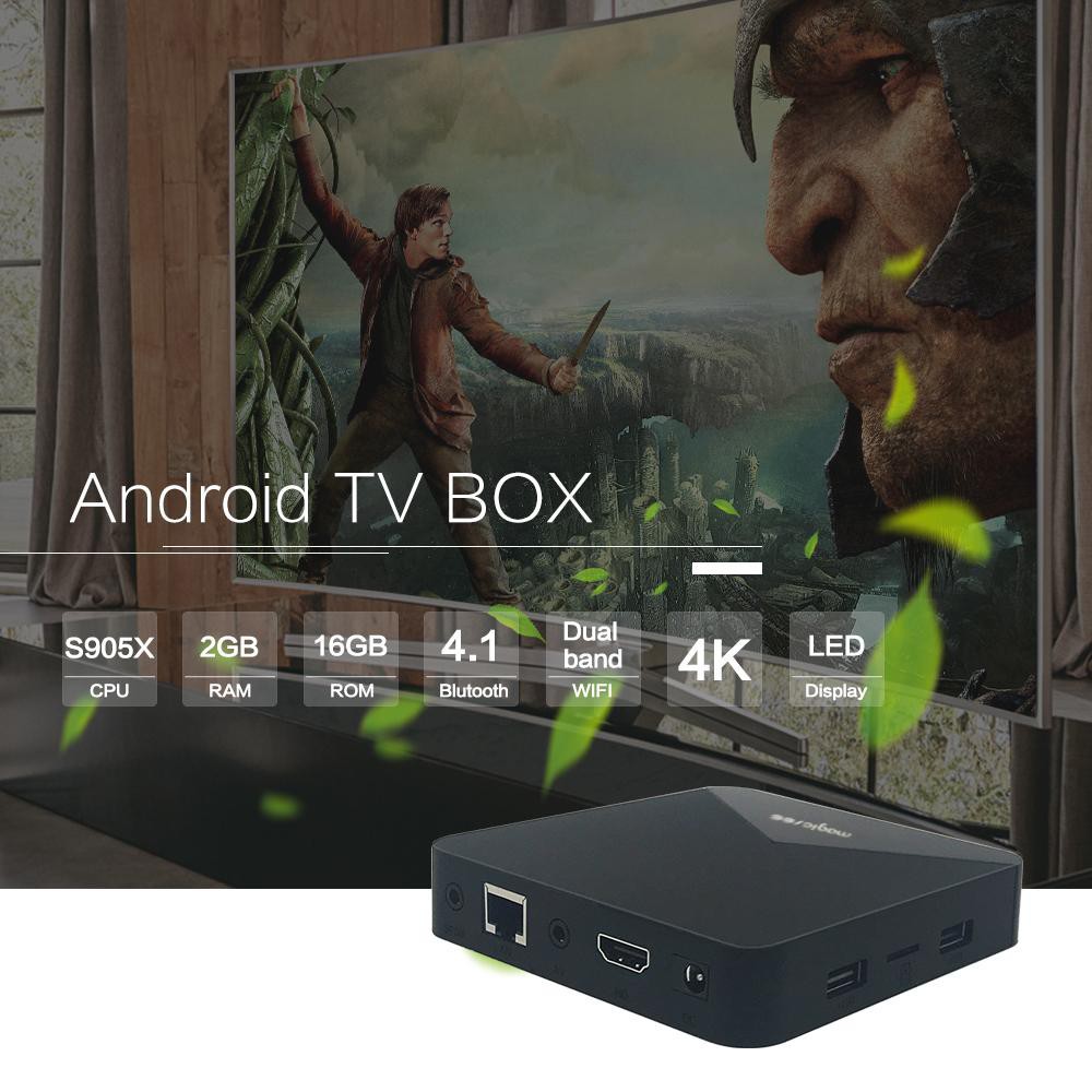 Android Tivi Box Magicsee N5 - Android 9.0 , Ram 2GB, Rom 16Gb - Bản Single Wifi
