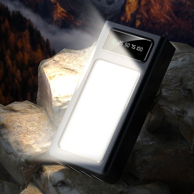 Pin dự phòng dung lượng lớn 30000mah tích hợp đèn Camping Smart Lamp
