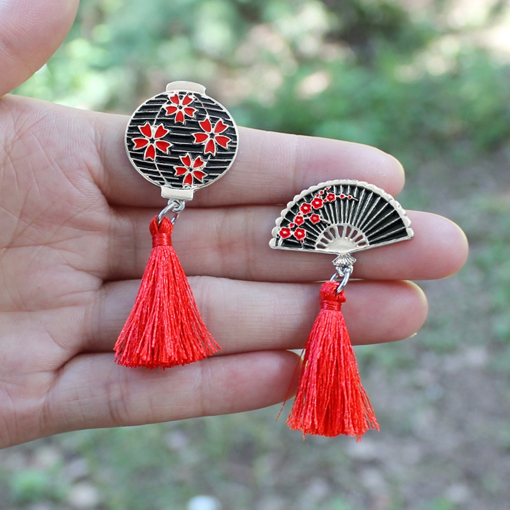 Ghim cài áo hình hoa anh đào phong cách Nhật Bản xinh xắn