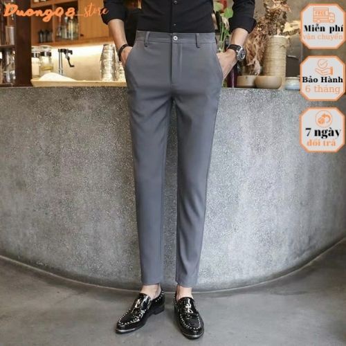 Sale Khủng Quần Âu Nam -Quần Tây Nam Học Sinh,Công Sở Chất Vải Co Giản 4 Chiều Chống Nhăn Chống Xù - Dương08_store