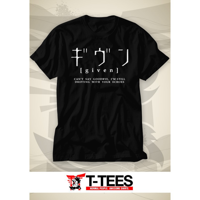 (sale) Áo thun Given (Anime)- mẫu áo ANime cực HOT