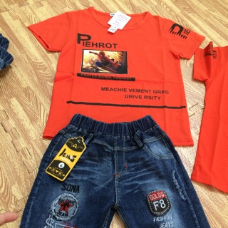 Bộ ghép đôi bé trai