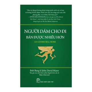 Sách người dám cho đi bán được nhiều hơn
