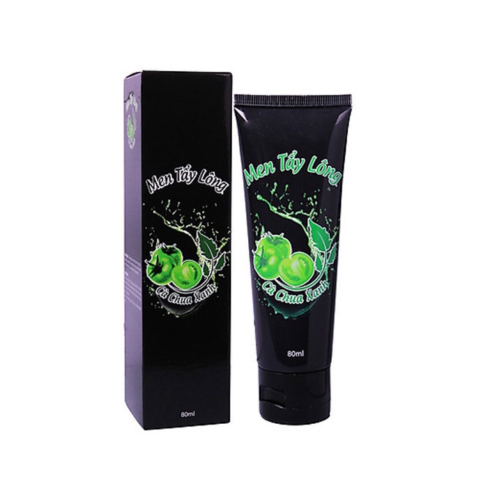 Kem Tẩy Lông Mềm Mịn An Toàn cho Da Chiết Xuất Cà Chua Xanh 80g