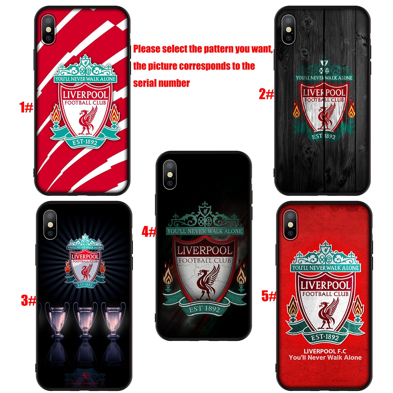 Ốp Điện Thoại Silicon Mềm In Logo Liverpool Cho Samsung Galaxy A9 A8 A7 A6 Plus J8 2018 + A21s A70 M20 A6 + A8 + F10