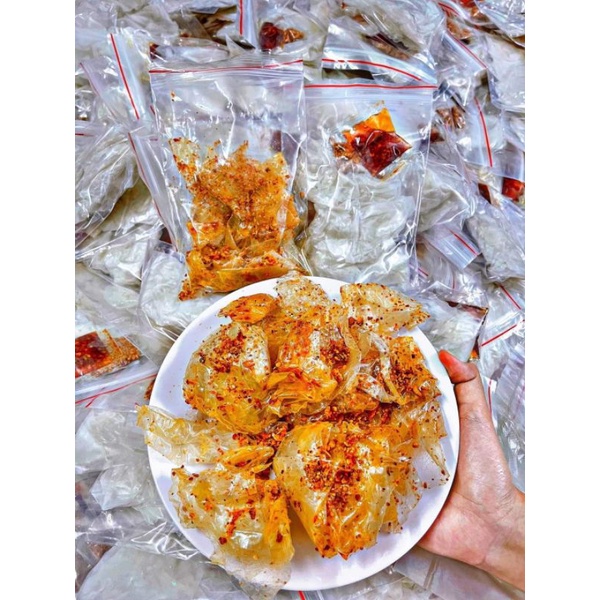 DẺO SATE TÔM Cay, ngon, siêu tôm | bánh tráng phơi sương Tây Ninh mỏng dẻo đặc biệt