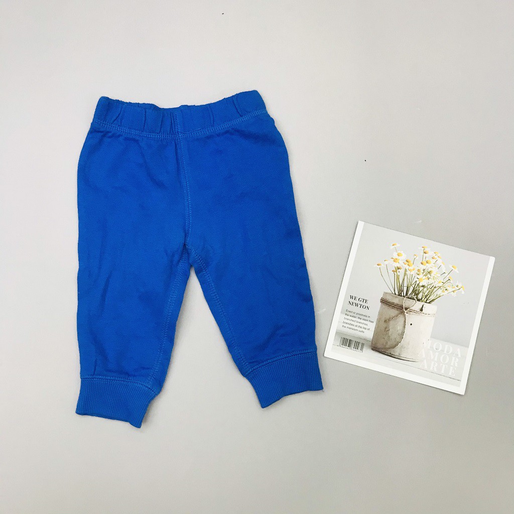 [Sale Hàng Lẻ Size] Quần Dài Sơ Sinh Bé Trai, Size 3-6M, Hàng Xuất Dư Chất Rất Đẹp