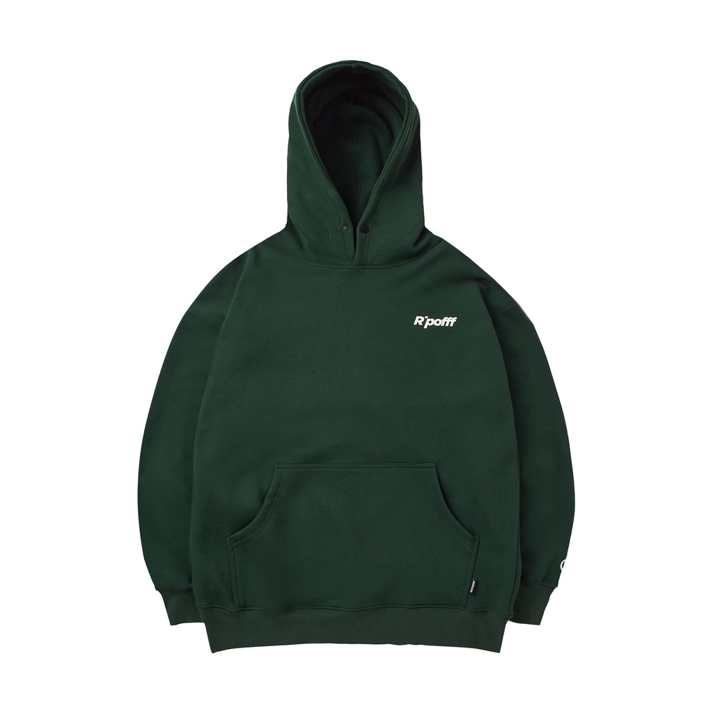 RIPOFFF Basic Logo Hoodie 3.0 - Dark Green