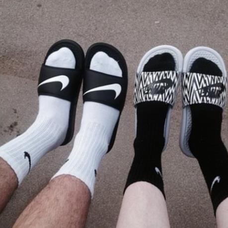 Tất dệt kim, vớ thể thao Nike, Adidas hàng cổ cao, cổ trung dùng cho bóng đá, thời trang